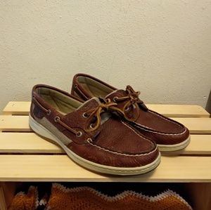 Dark Brown Sperry Boat Shoes